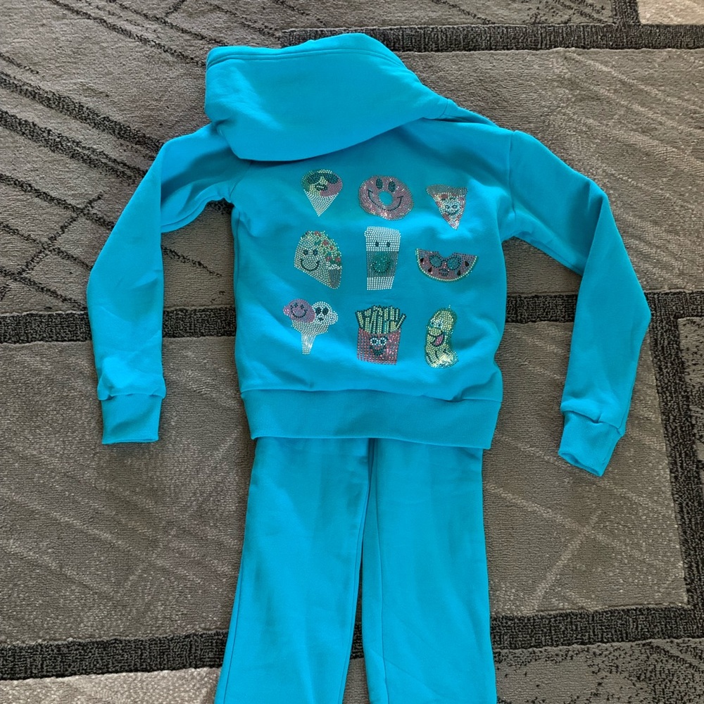 Butter Girls Super Soft 2pc Set With Bling Design
